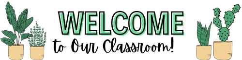 Welcome to our classroom!